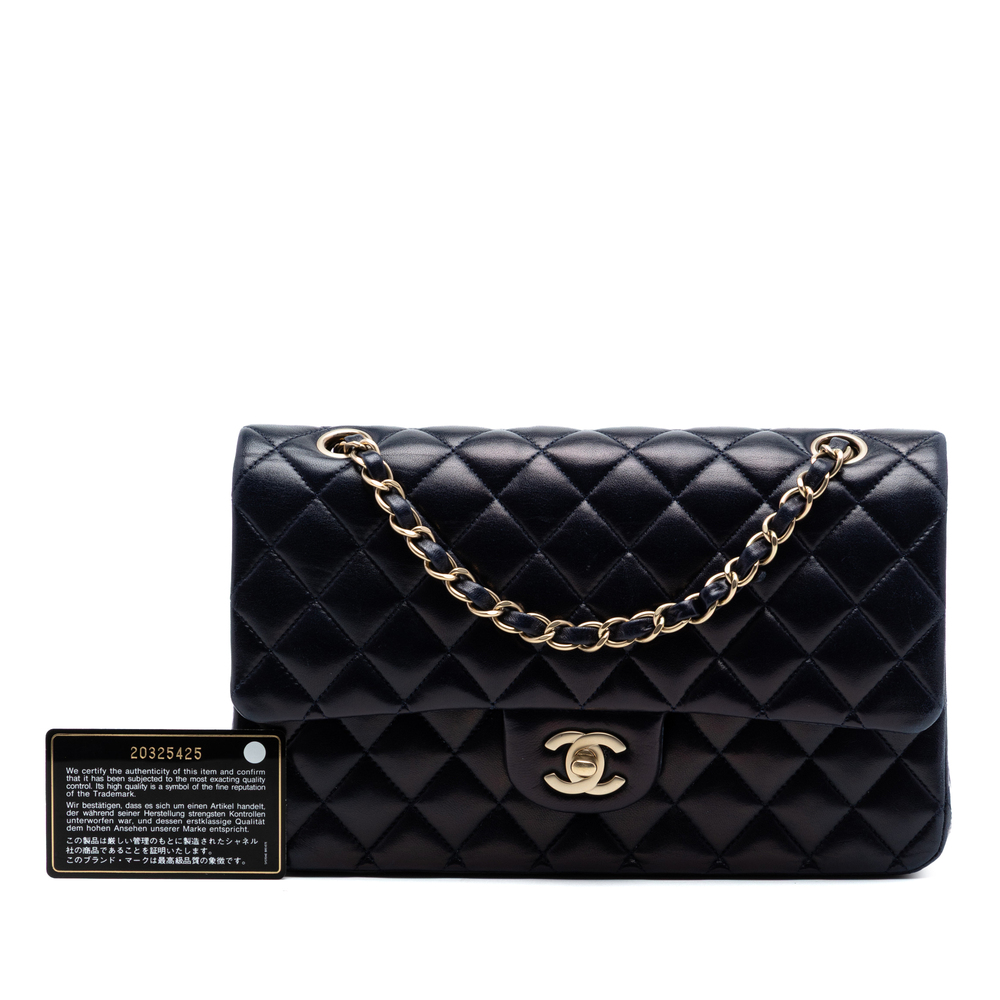 Pre-Loved Chanel Medium Classic Lambskin Double Flap - Picture 7 of 7